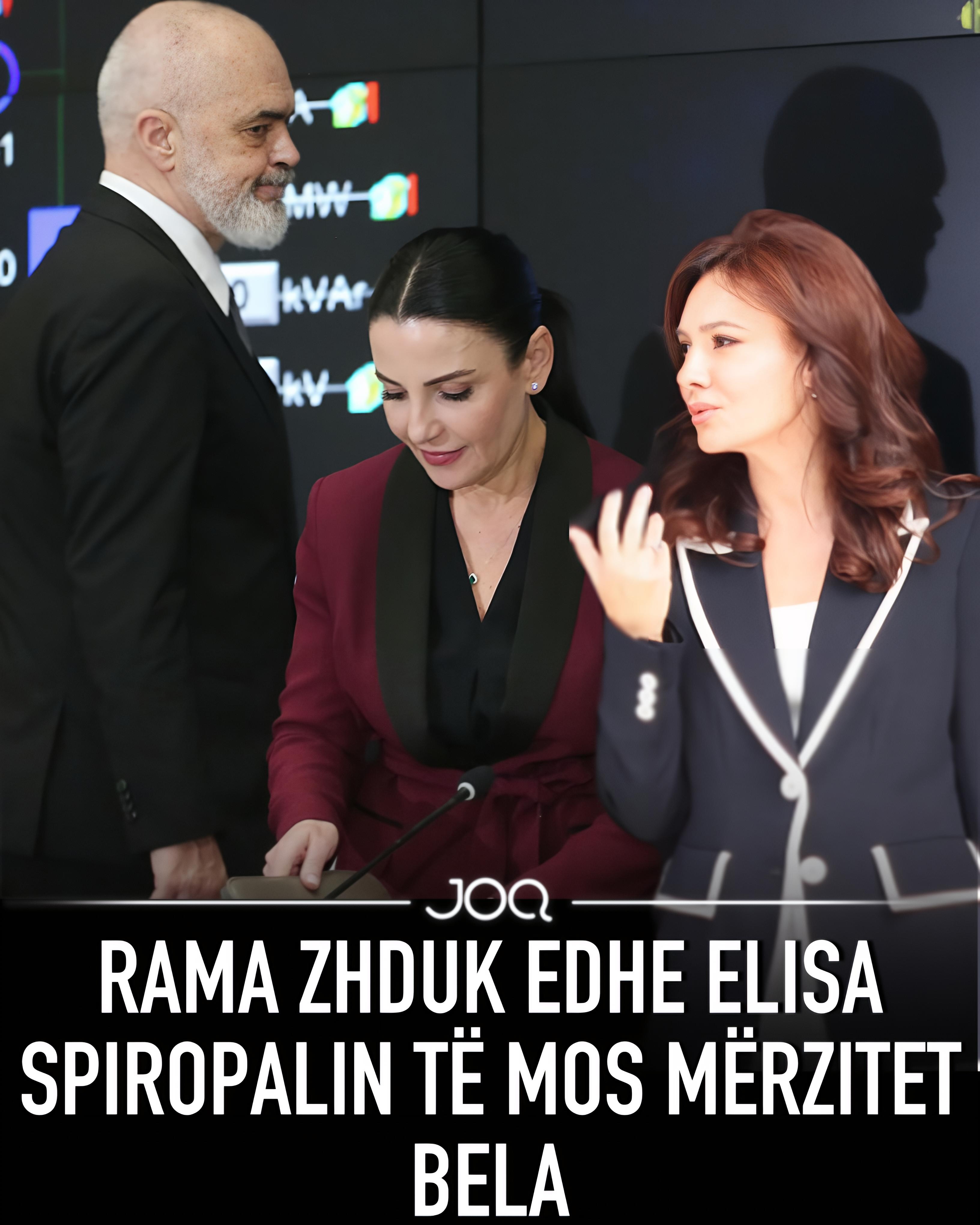 Rama zhduk edhe Elisa Spiropalin të mos mërzitet Bela
