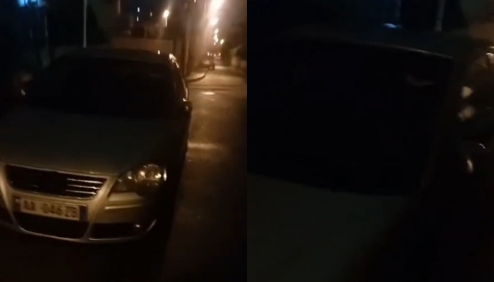 makina-me-targa-policie-bllokon-trotuarin-ne-allias-asnje-mase-ndeshkuese