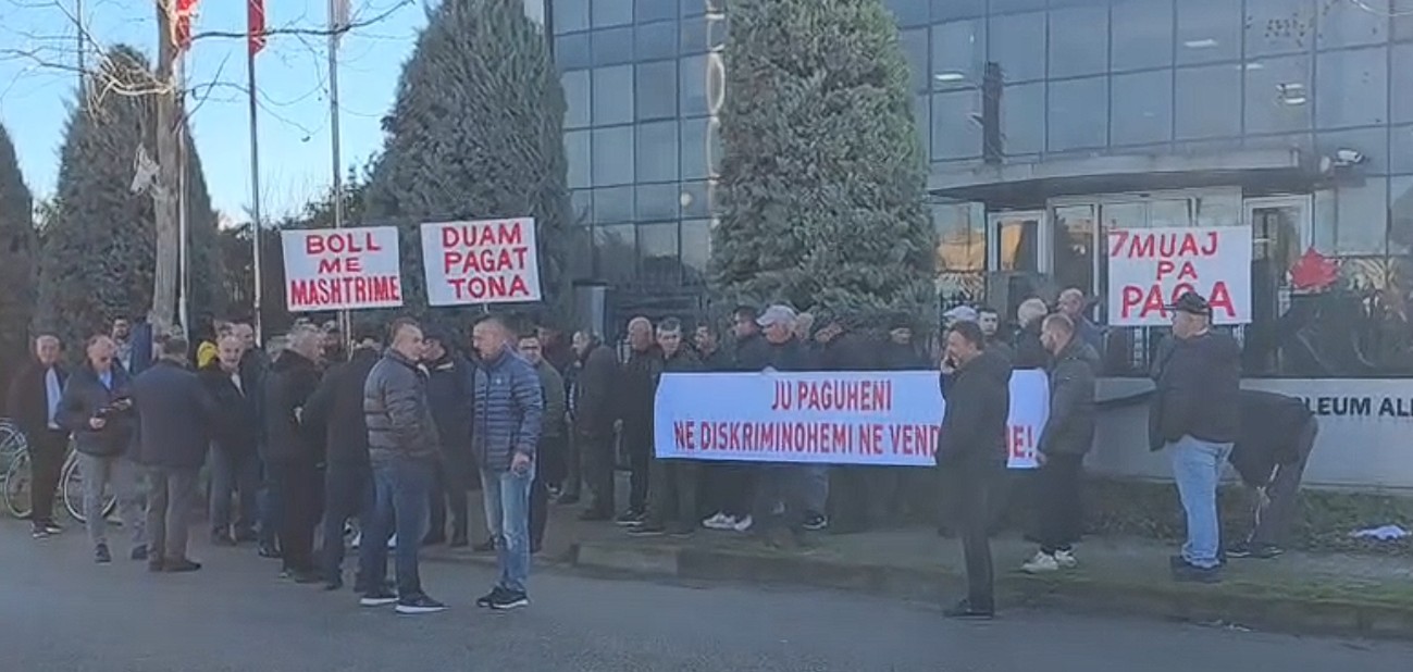 Pa paga prej 7 muajsh  punonjësit e Bankers Petroleum dalin sërish në protestë