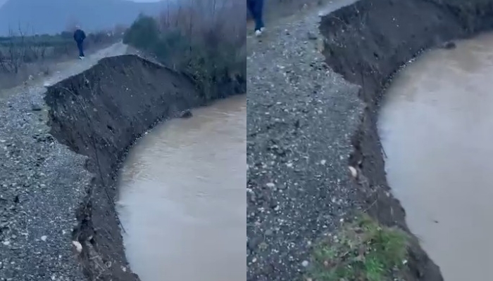 Lumi Shkumbin del nga shtrati  rrezikohen banesat  Shteti asnjë masë