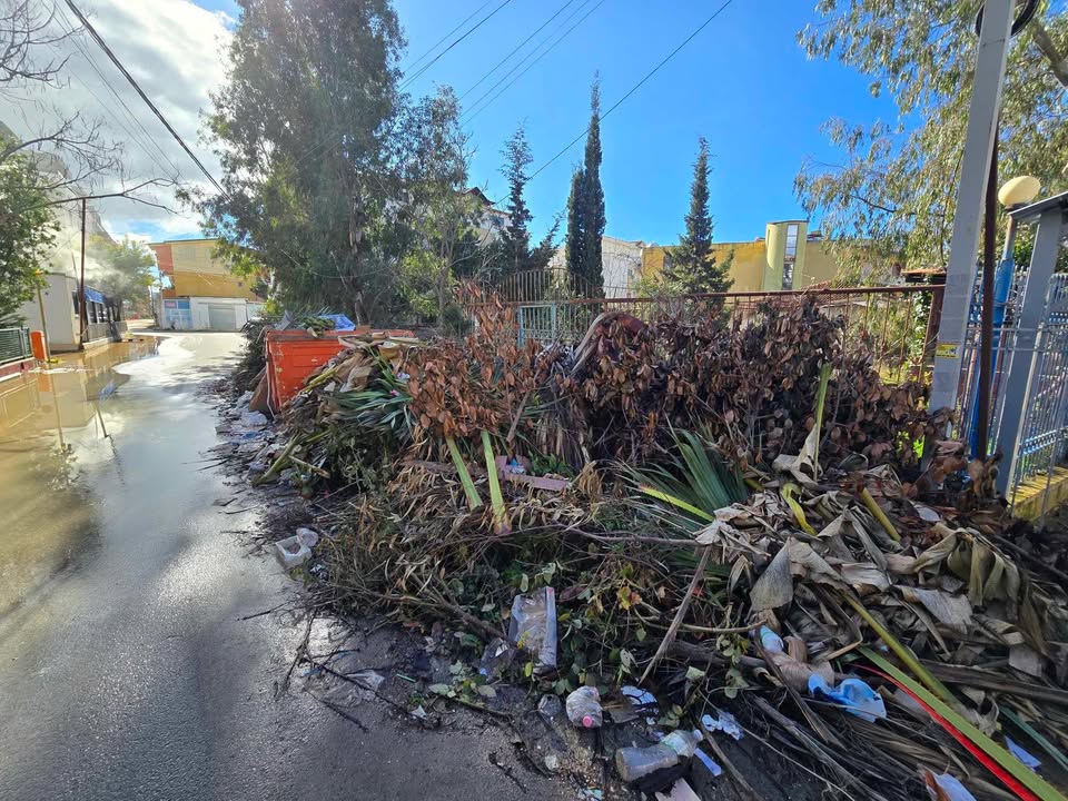 Rrugët e Golemit të mbushura me mbeturina  asnjë masë nga bashkia