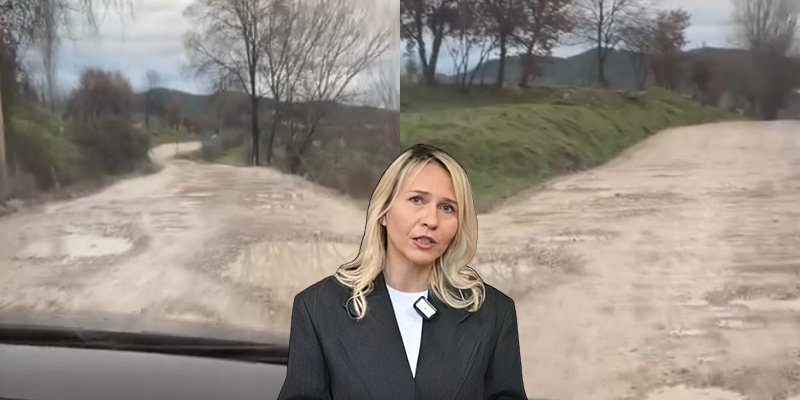 Jemi në vitin 2026  por rruga Zall Herr Bovillë është plot gropa dhe baltë