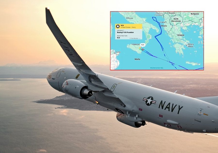 SHBA rrit monitorimin  avioni spiun  P 8A Poseidon  patrullon pranë Shqipërisë 