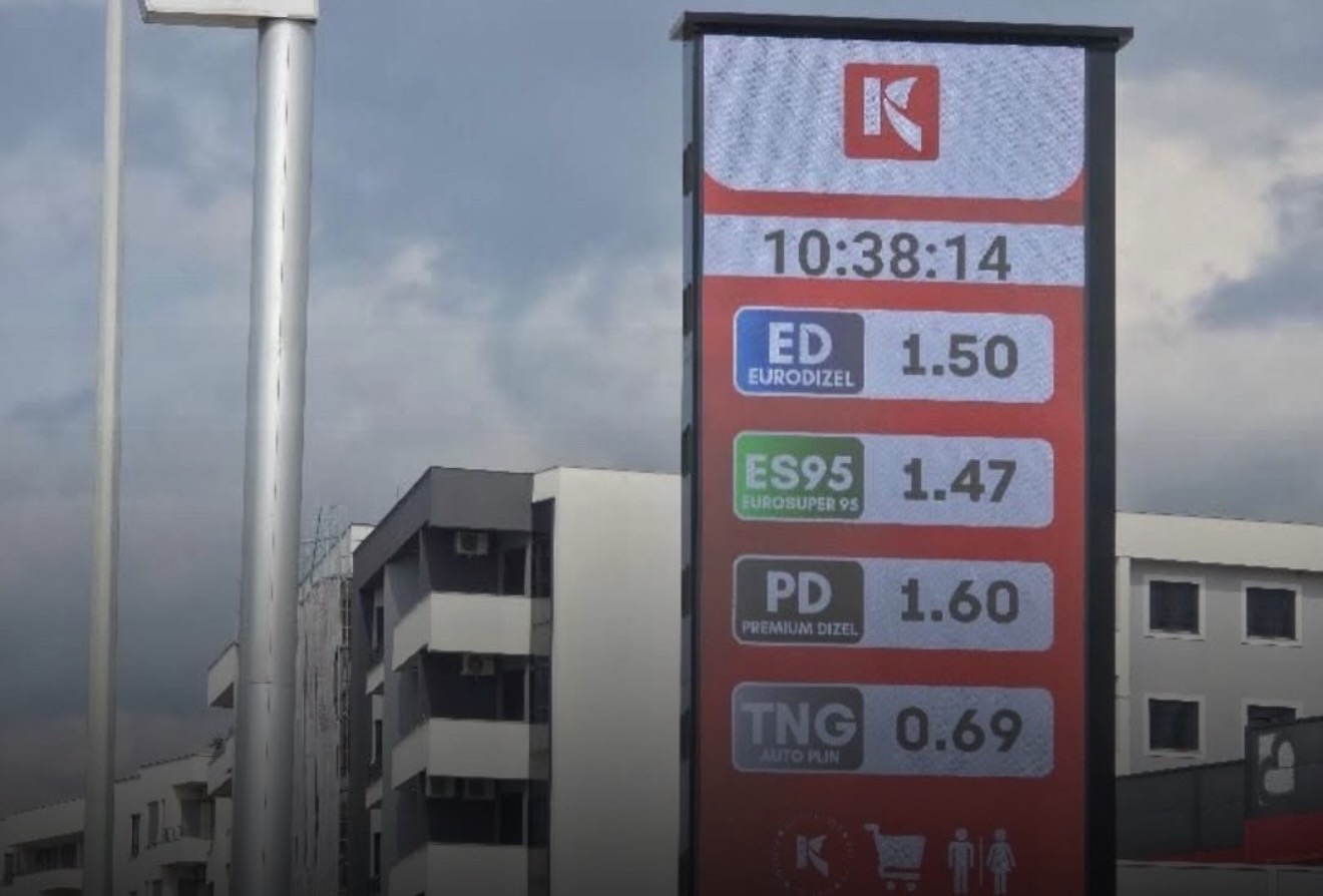 Nafta në Mal të Zi 1 5€ Litri