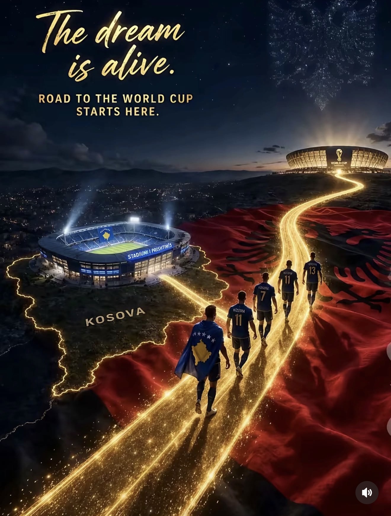 Shuhet ëndrra e Botërorit! Shqiptarët e Kosovës qëndrojnë në shtëpi