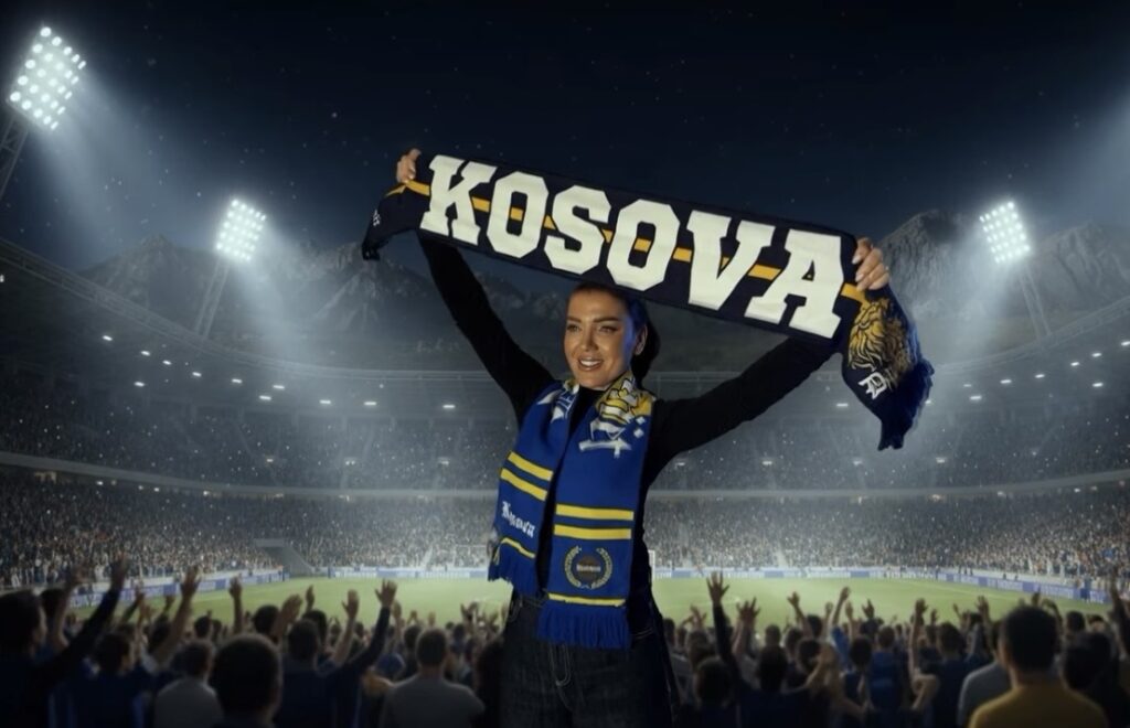 “Zemra e Dardanisë”, Edona Llalloshi i këndon Kosovës në ditën historike sportive