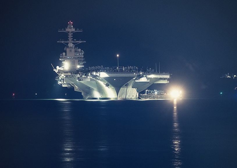Incidenti në bord  aeroplanmbajtësja më e madhe amerikane mbërrin në Kroaci për riparime