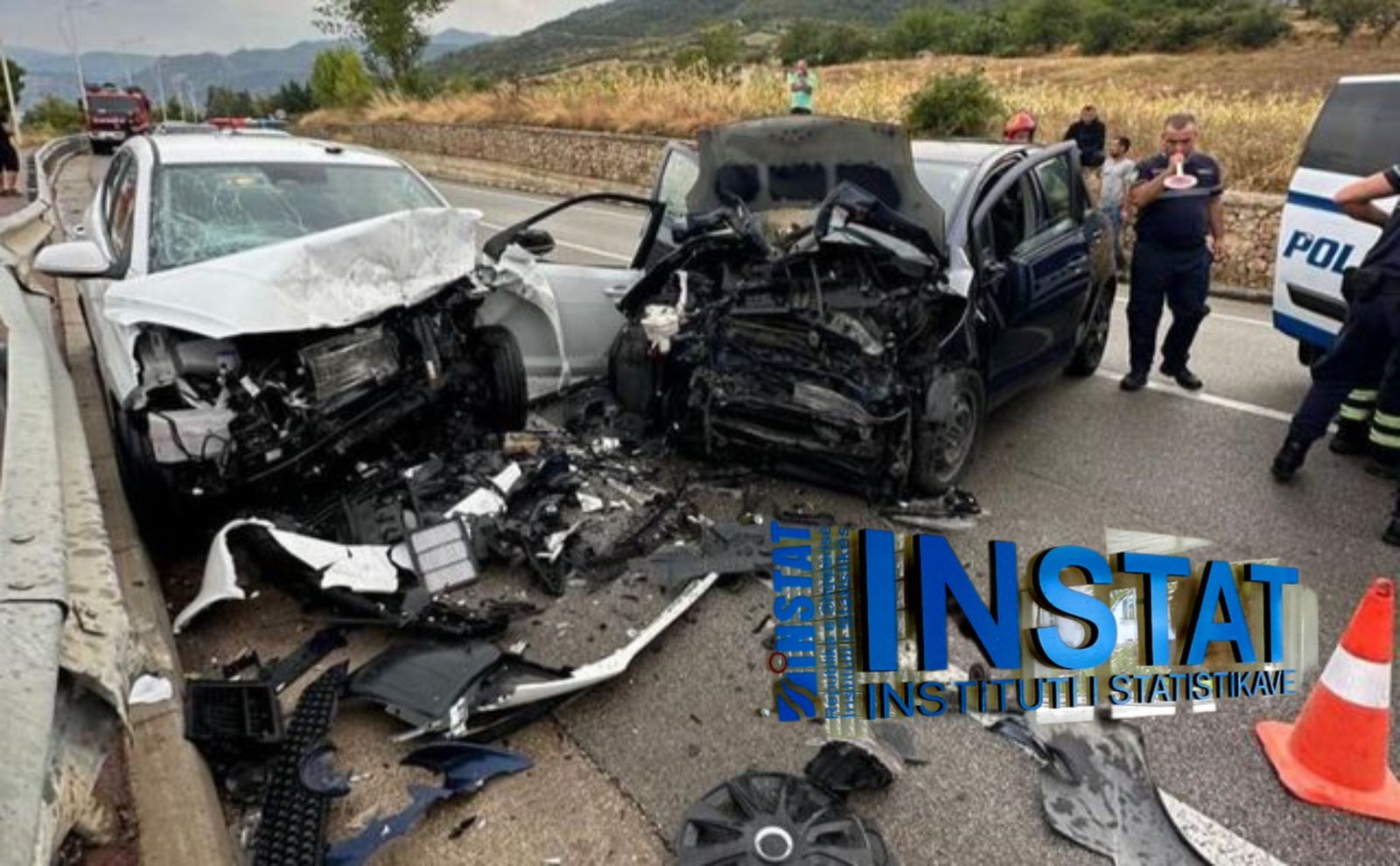 85% e aksidenteve sipas INSTAT ndodhin si pasojë e gabimeve nga shoferët