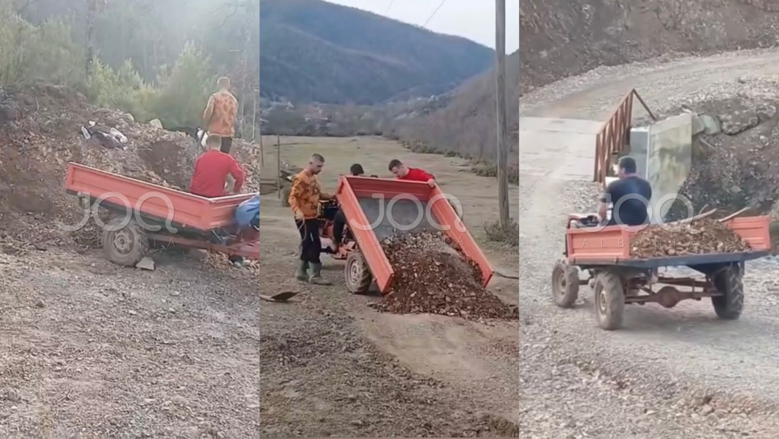 “Me lopata dhe kazma në duar, banorët e Stojanit rregullojnë rrugën vetë”