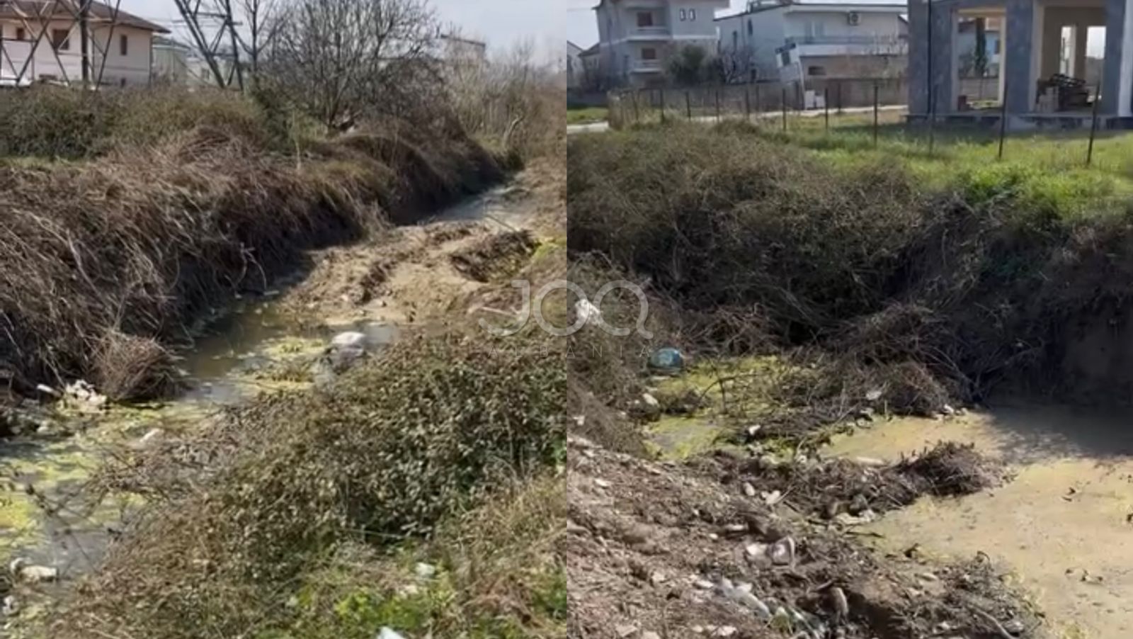 Kanali i ujërave të zeza pranë Bashkisë Kamëz rrezik për komunitetin
