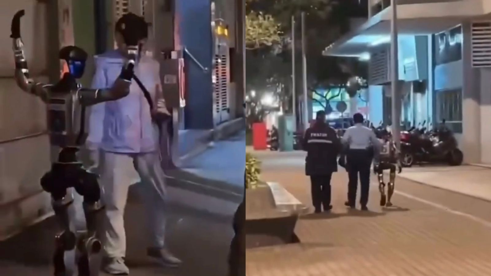 Roboti  terrorizon  70 vjeçaren në Kinë  ndërhyn policia