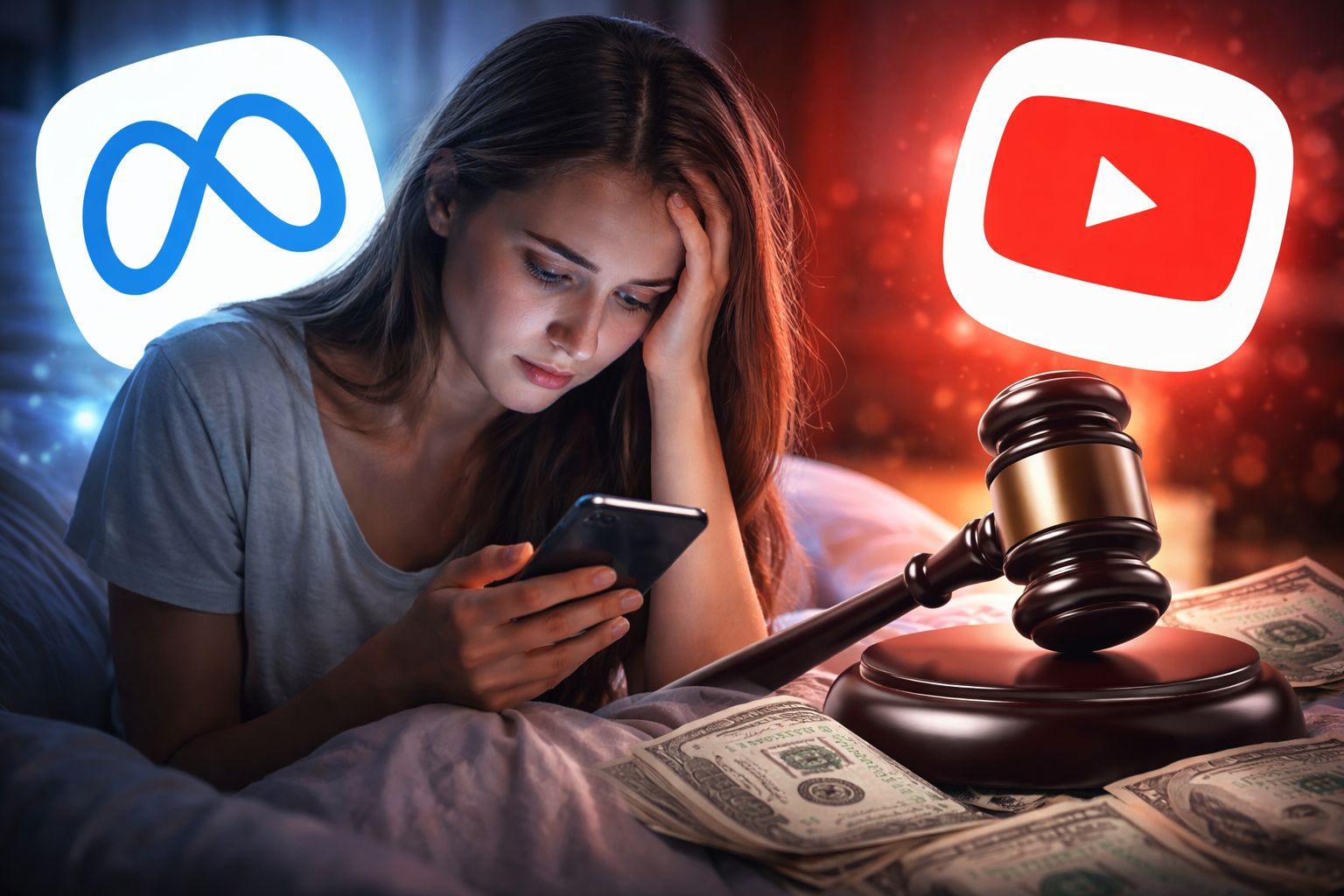 Gjykata në Los Angeles shpall Meta dhe YouTube fajtorë për dëmtimin e shëndetit mendor të një vajze të re