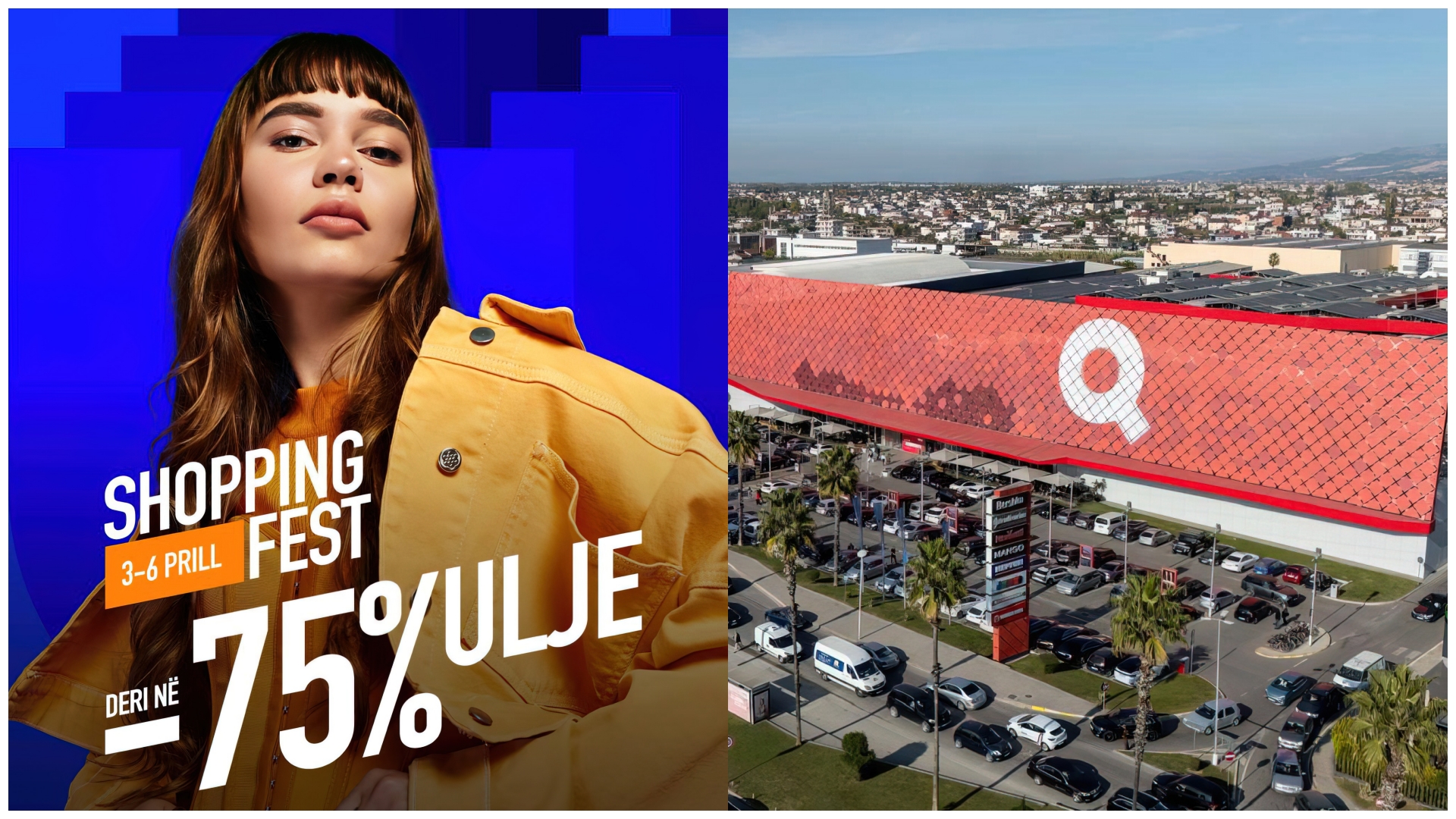 Ulje deri në -75% dhe më shumë për të zbuluar: “Shopping Fest” në QTU, vetëm 3-6 prill
