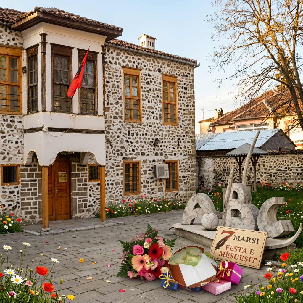 Nga 🌼 dikur tek zarfi me 💸 sot  Gëzuar 7 Marsin të gjithë mësuesve