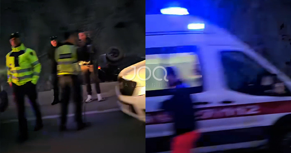Aksident i rëndë te Shkalla e Tujanit: Automjeti përfundon në kanal