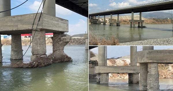 Dëmtohet ura mbi lumin Mat  nyja kryesore që lidh Veriun me Kryeqytetin