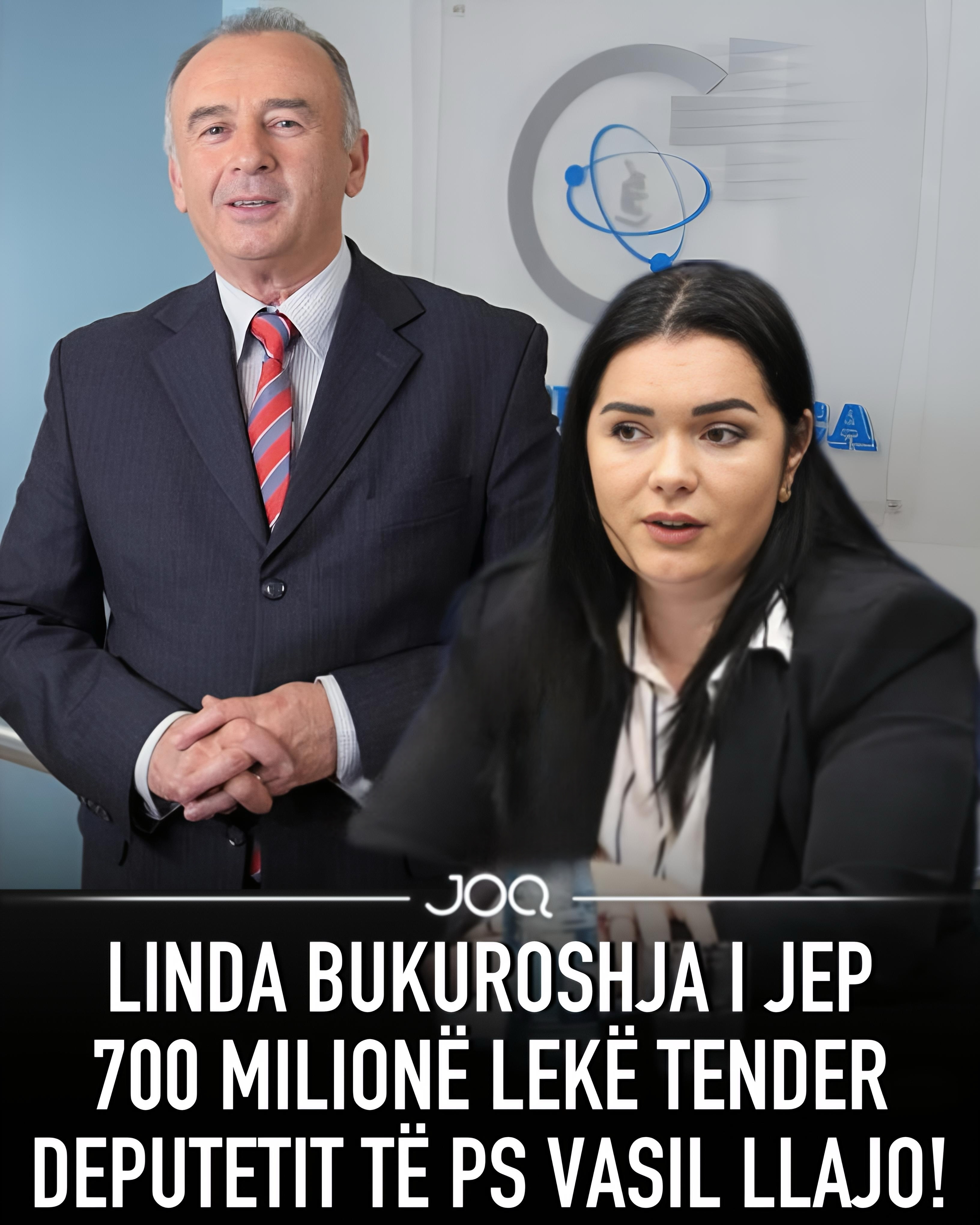 Linda bukuroshja i jep 700 MILIONË LEKË tender deputetit të PS Vasil Llajo