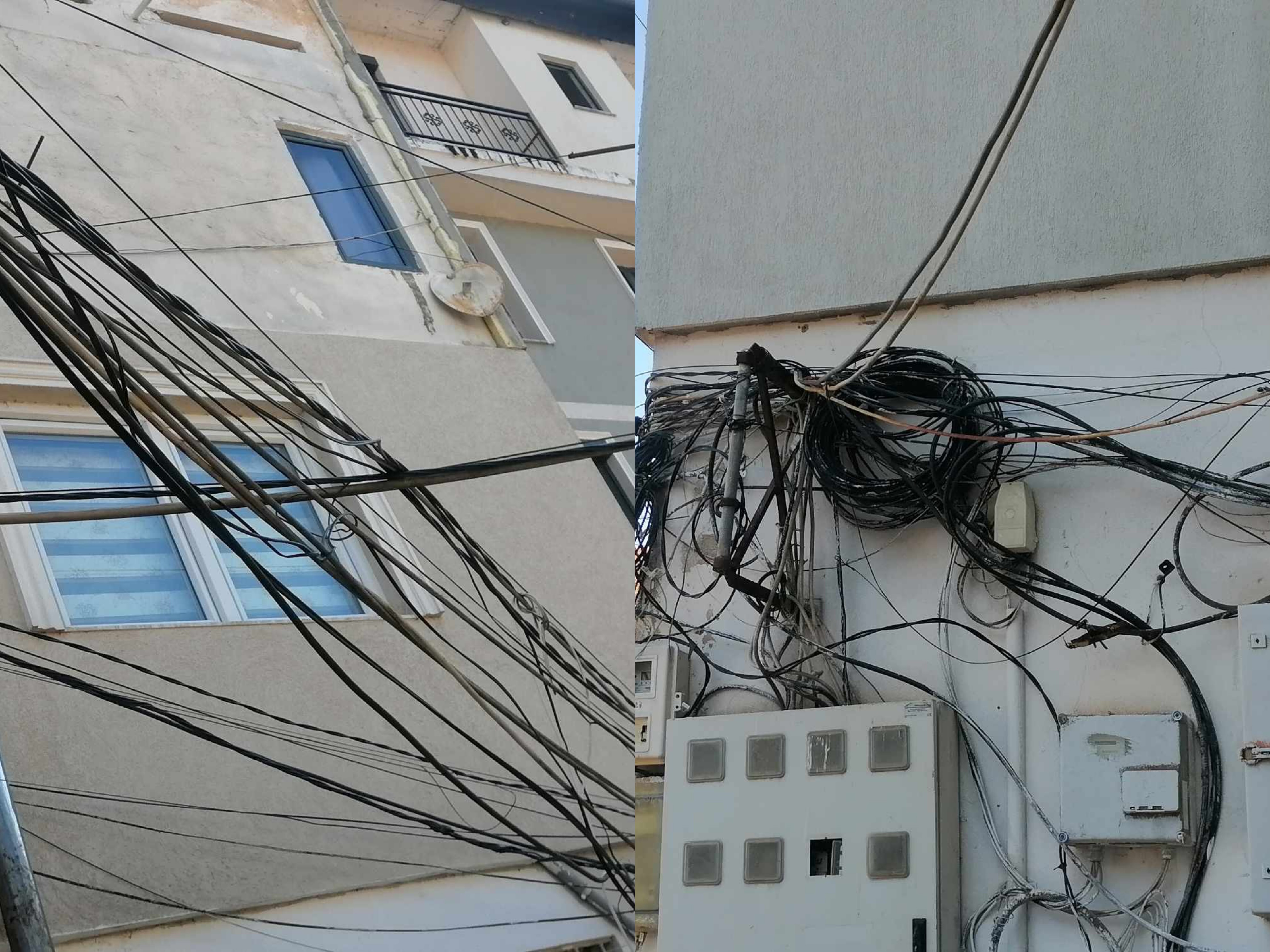 Kabllot pushtojnë muret e lagjeve në Peshkopi  banorët i tremben rrezikut nga zjarret