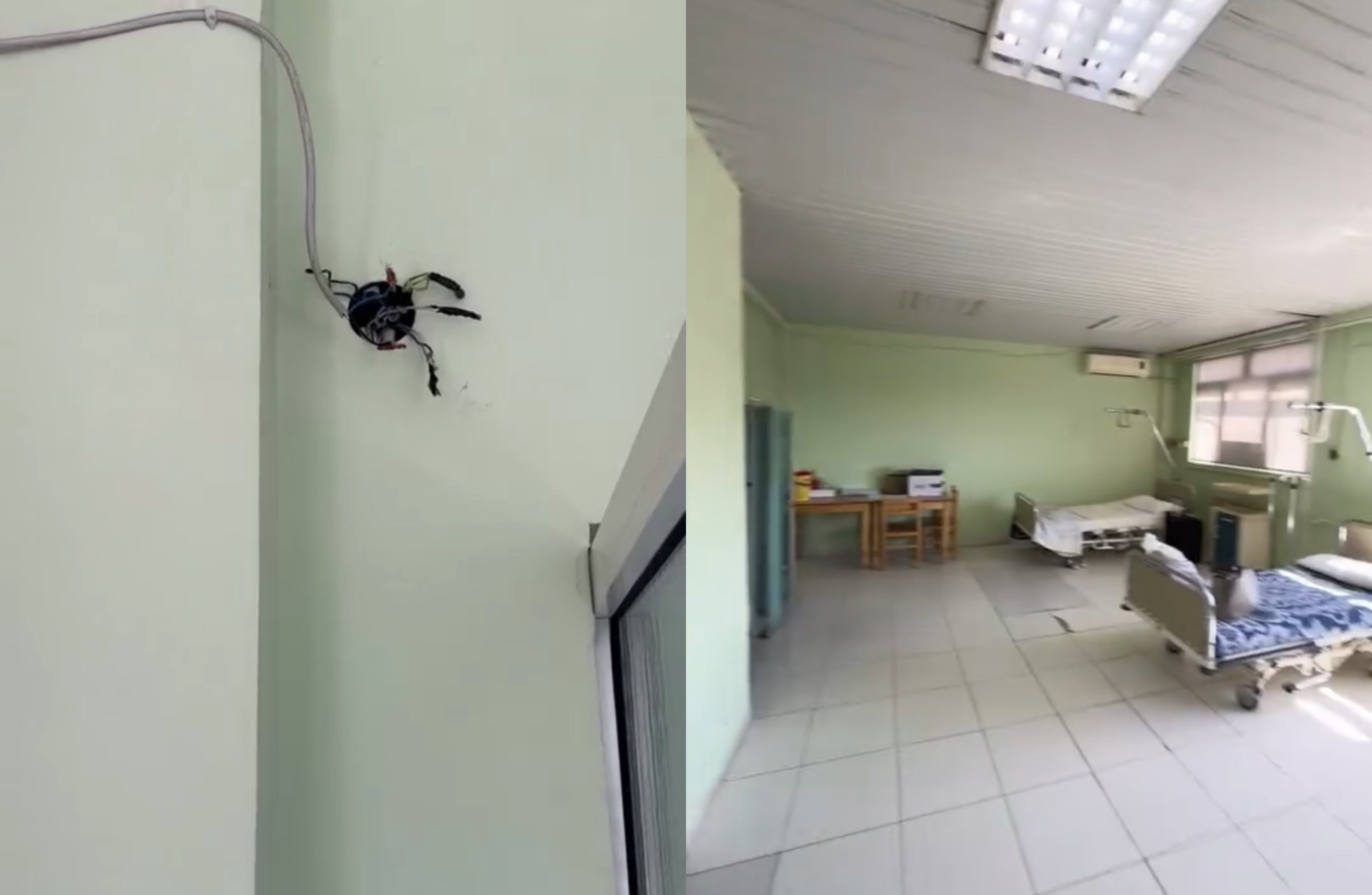 Në reanimacionin e spitalit të Lushnjes pacientët rrezikohen nga kabujt elektrikë të paizoluar