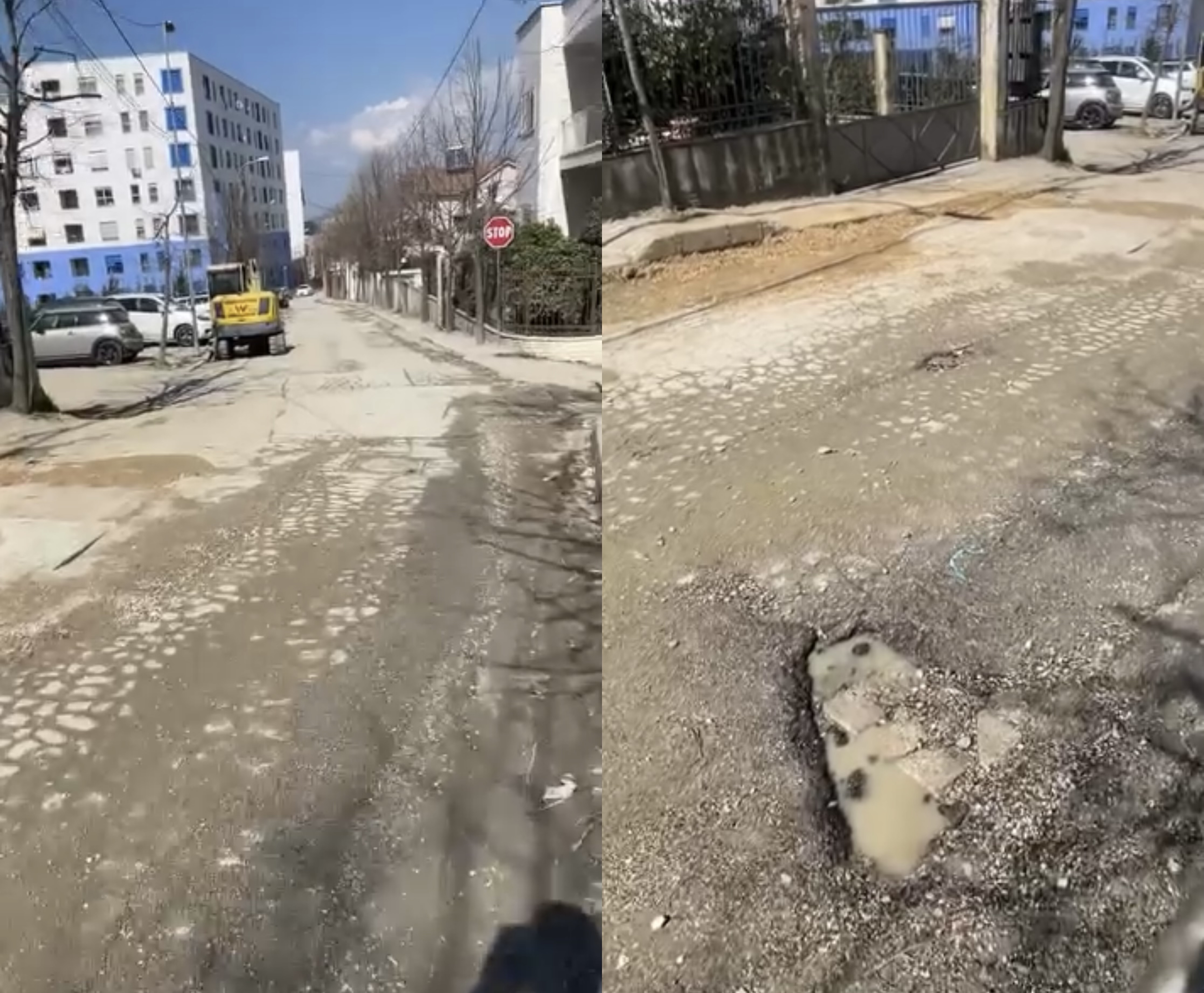 Pluhuri dhe pisllëku mbysin banorët e rrugës  Pasho Hysa   kërkohet asfaltim urgjent