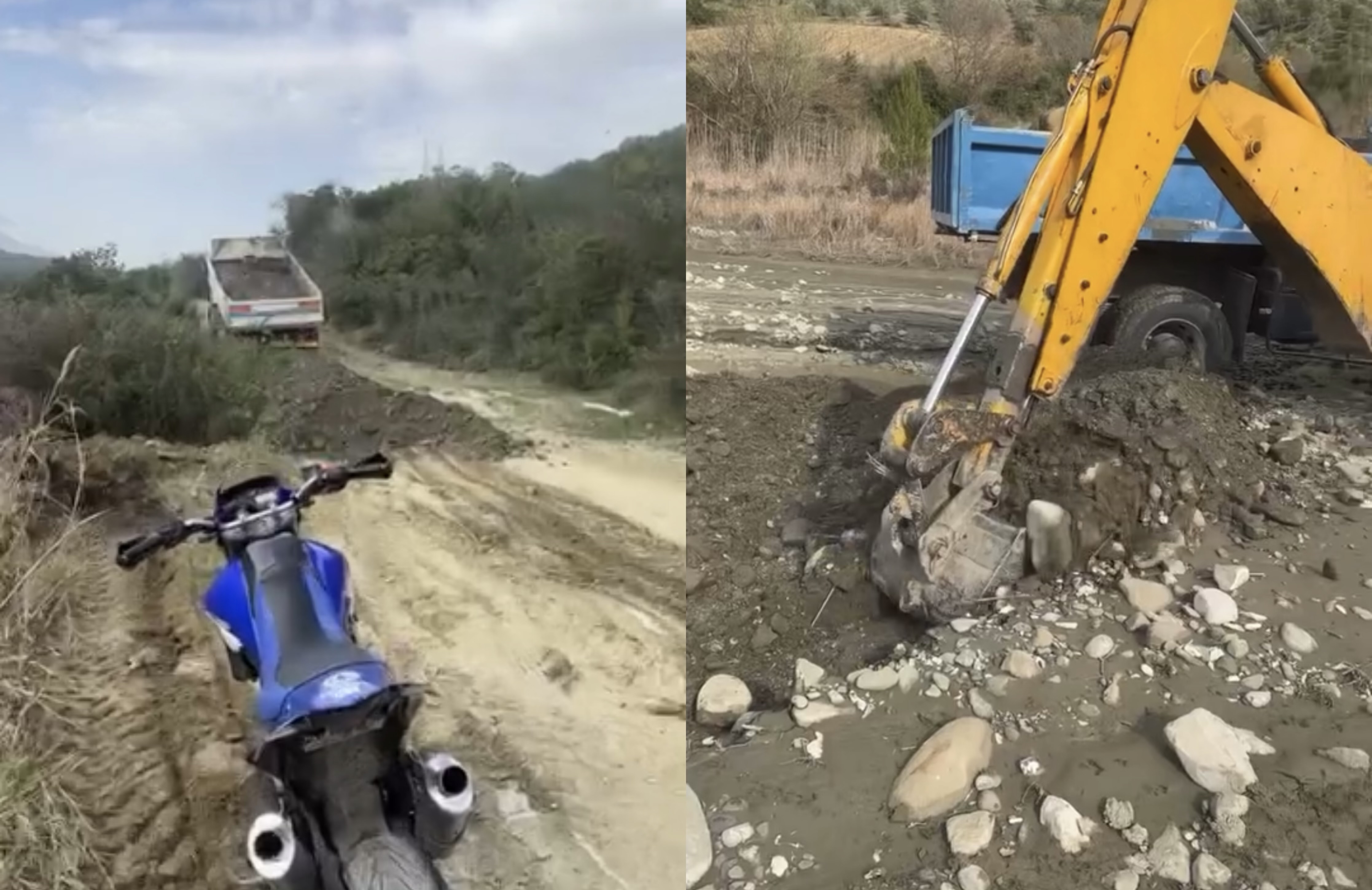  Të harruar nga shteti   banorët e Plashnikut shtrojnë vetë rrugën e shkatërruar drejt Beratit