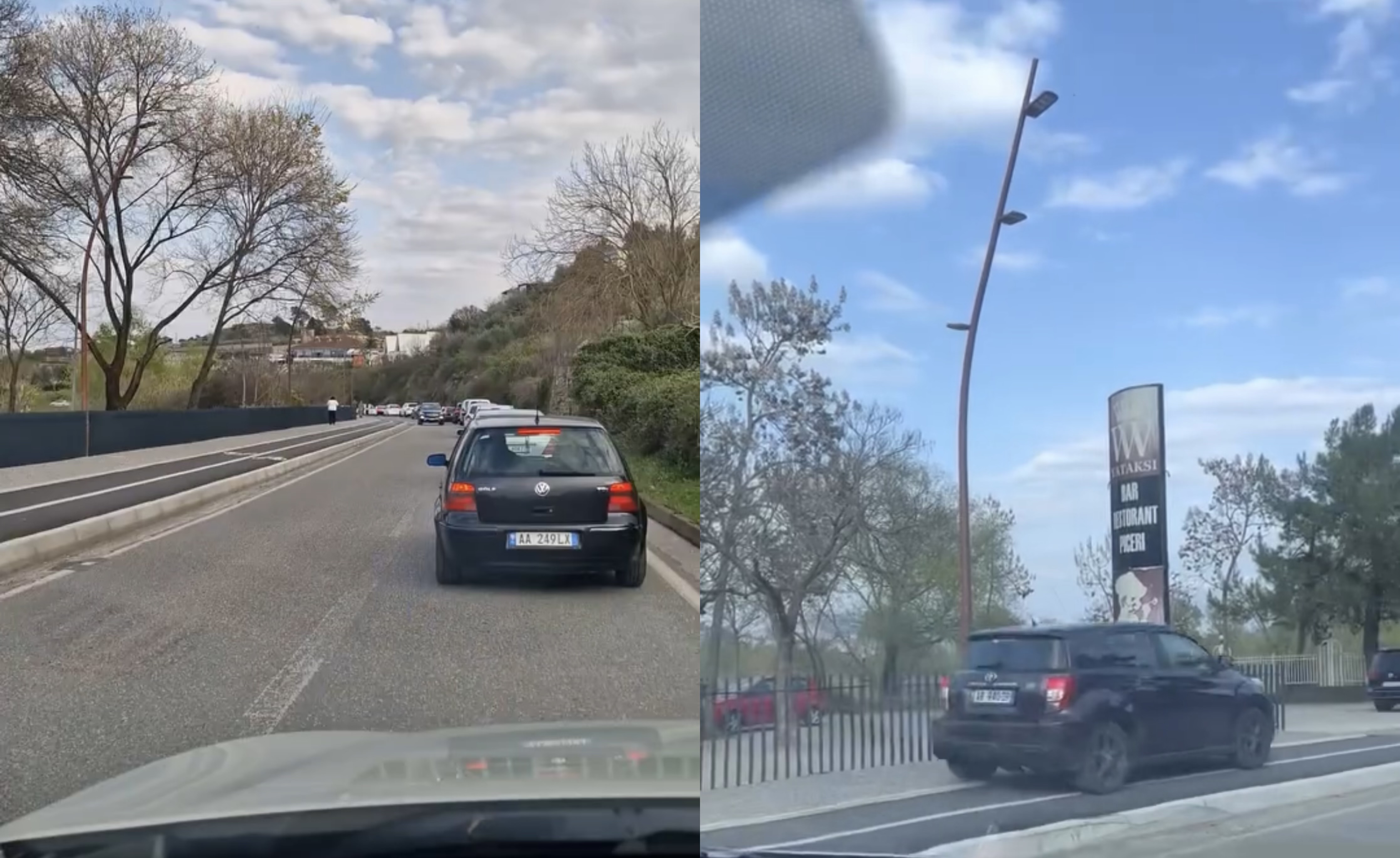 Kaos trafiku në Shirokë: Qytetarët të bllokuar prej disa orësh, asnjë polic në rrugë