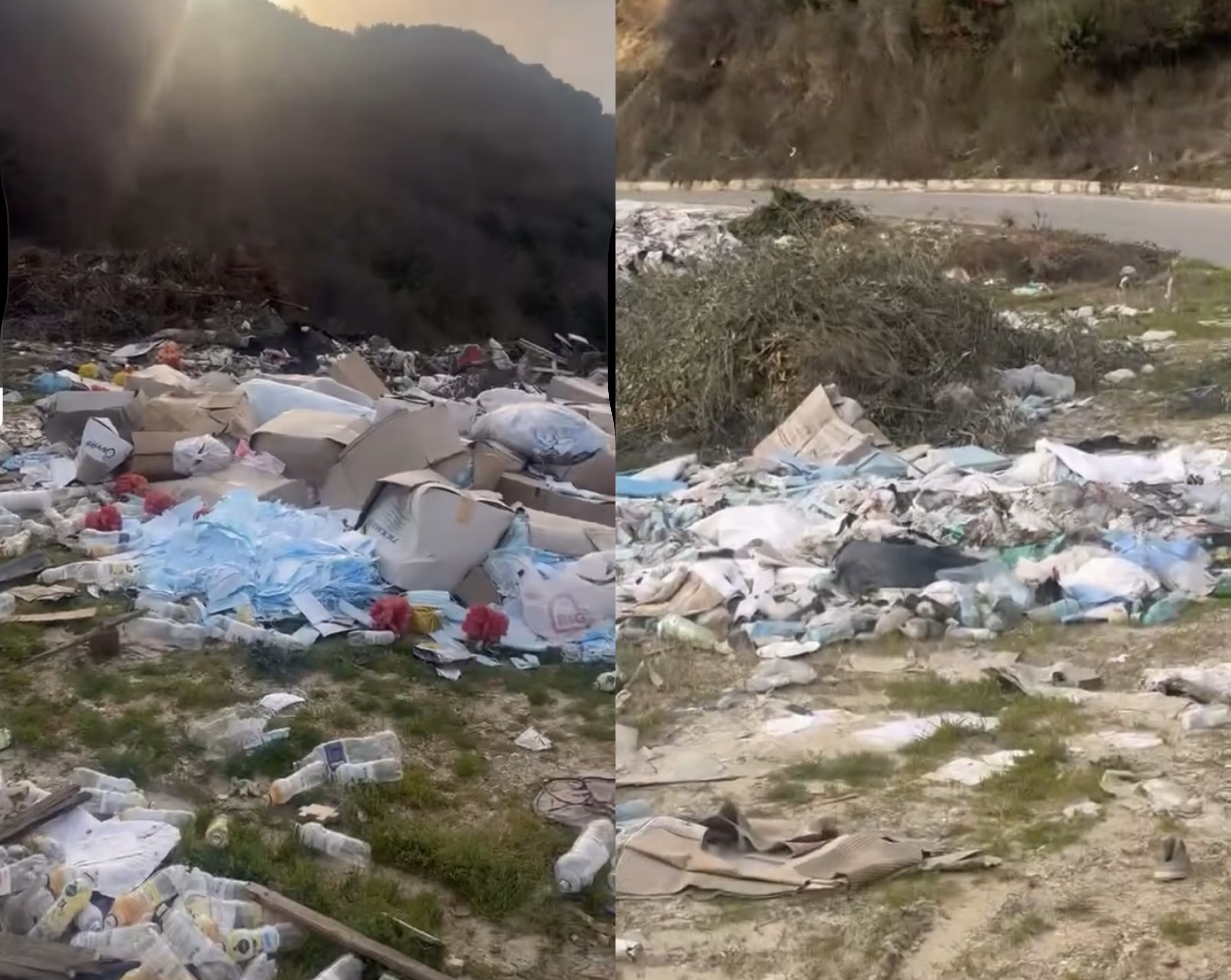 Rrezik për shëndetin publik  Mbetje spitalore hidhen në mënyrë të paligjshme në Kuq