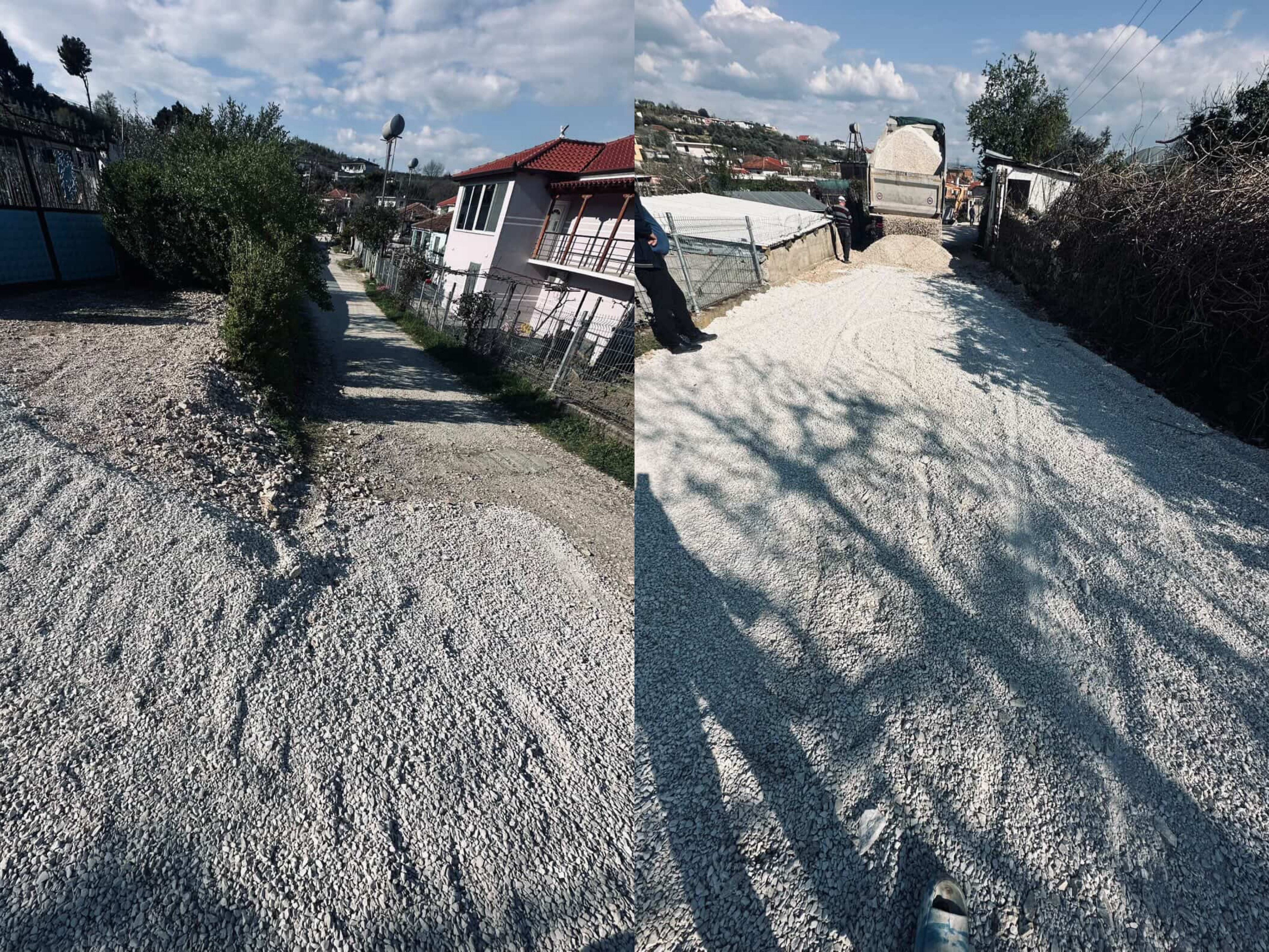 Bashkia Divjakë kryen  punime  me kokën e tyre  nevojat e banorëve lihen në harresë