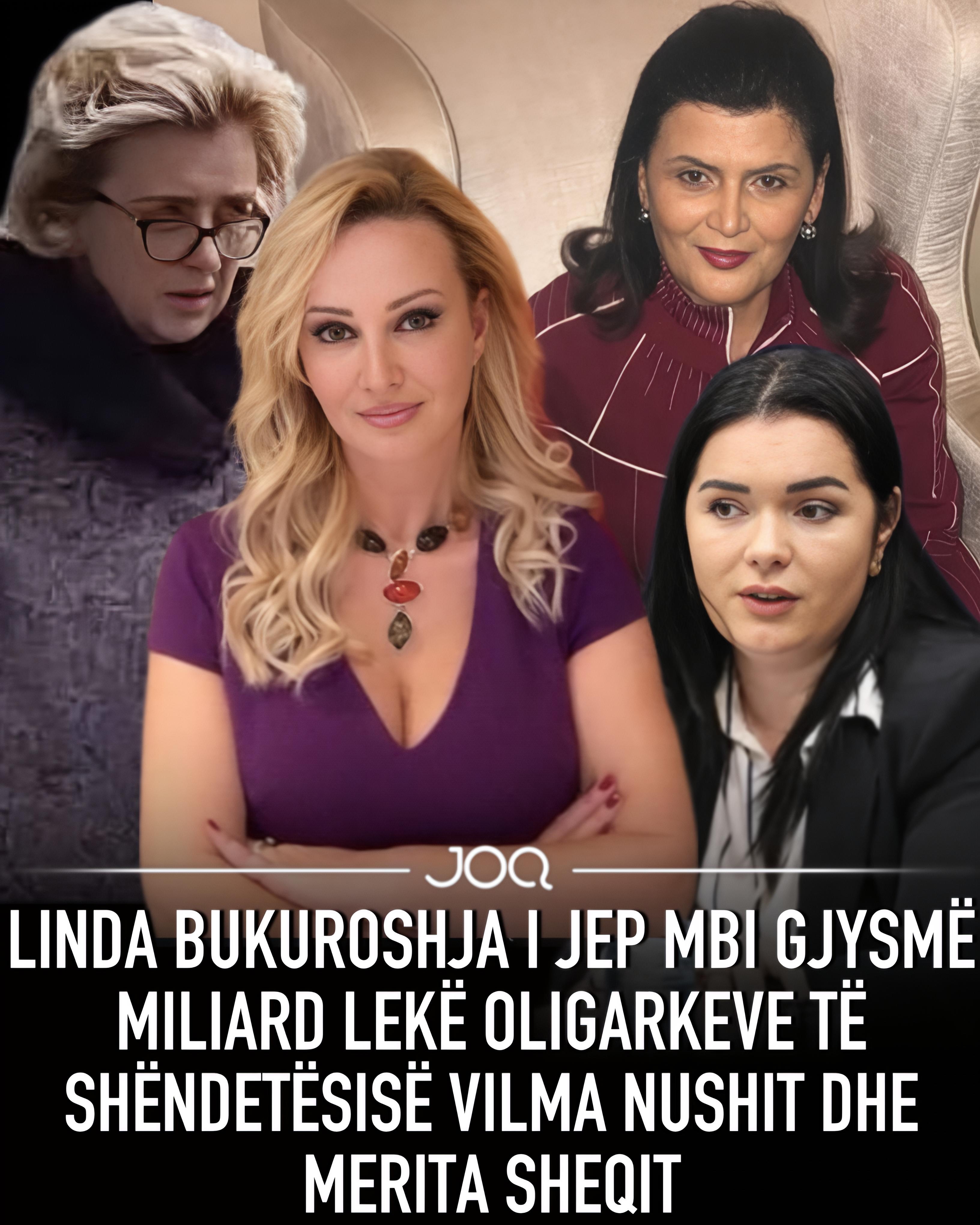 Linda bukuroshja i jep mbi gjysmë MILIARD Lekë oligarkeve të Shëndetësisë Vilma Nushit dhe Merita Sheqit