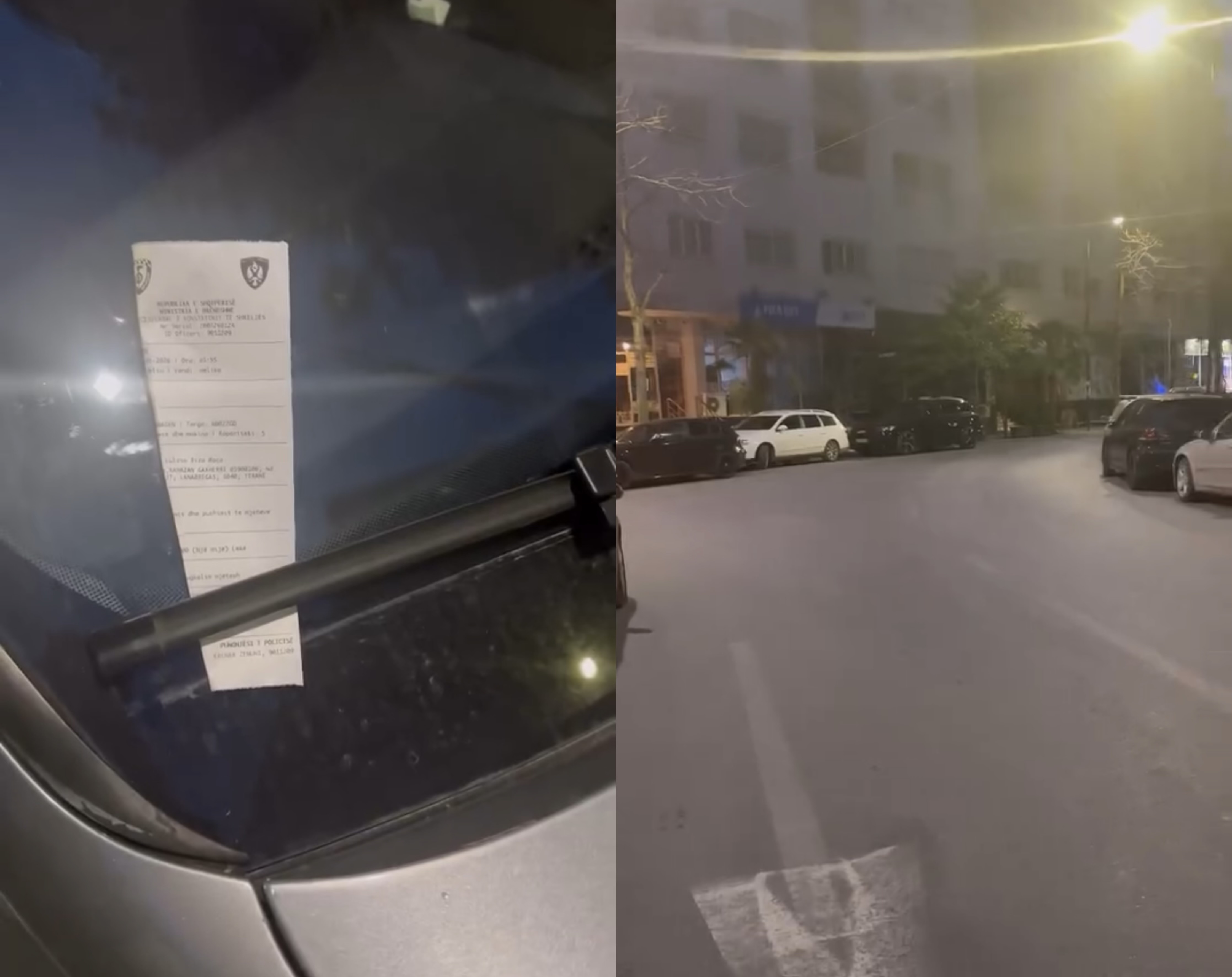   Më gjobit vetëm mua   qytetari  I njëjti polic më ka vendosur mbi 10 gjoba 