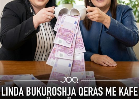 Linda Bukuroshja qeras me kafe 21 MILIONË Lekë Merita Sheqin pasi i fali gjysmë miliardë me Vilma Nushin