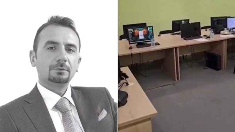 Eduard Dalla   nyja  e internetit për call center at mashtrues në Tiranë