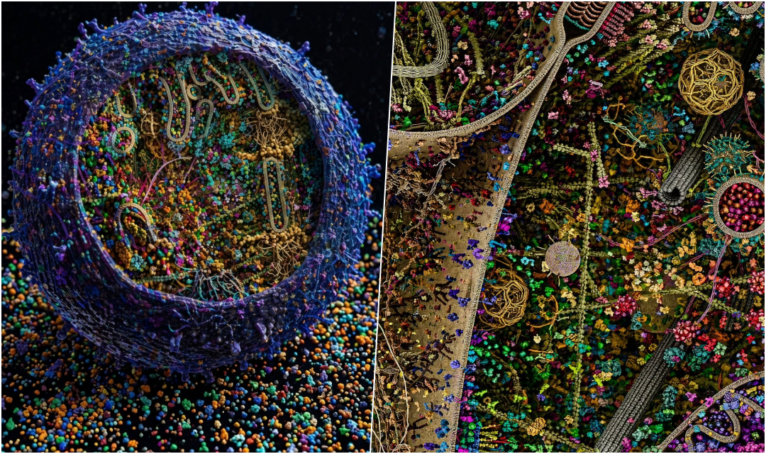 Brenda një qelize  Pamja që të lë pa fjalë dhe të kujton sa e sofistikuar është jeta