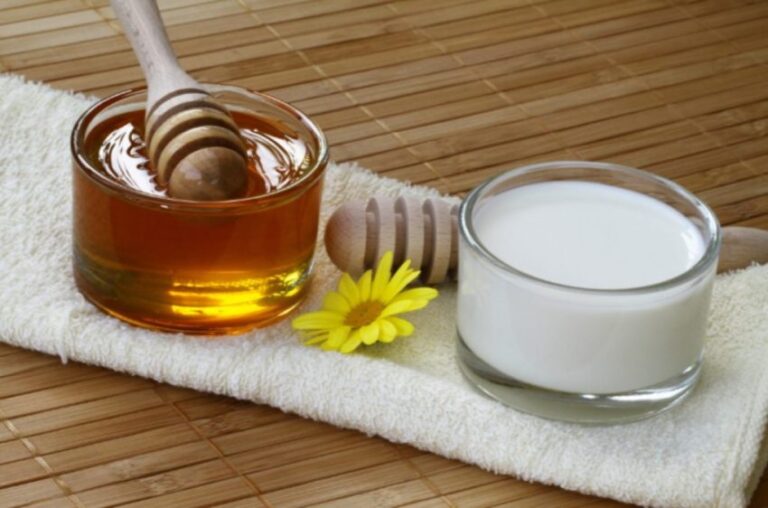 Shtatë përfitimet shëndetësore nga mjalti me qumësht