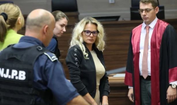 Sot shpallet aktgjykimi ndaj të akuzuarës për spiunazh, Jelena Gjukanoviq