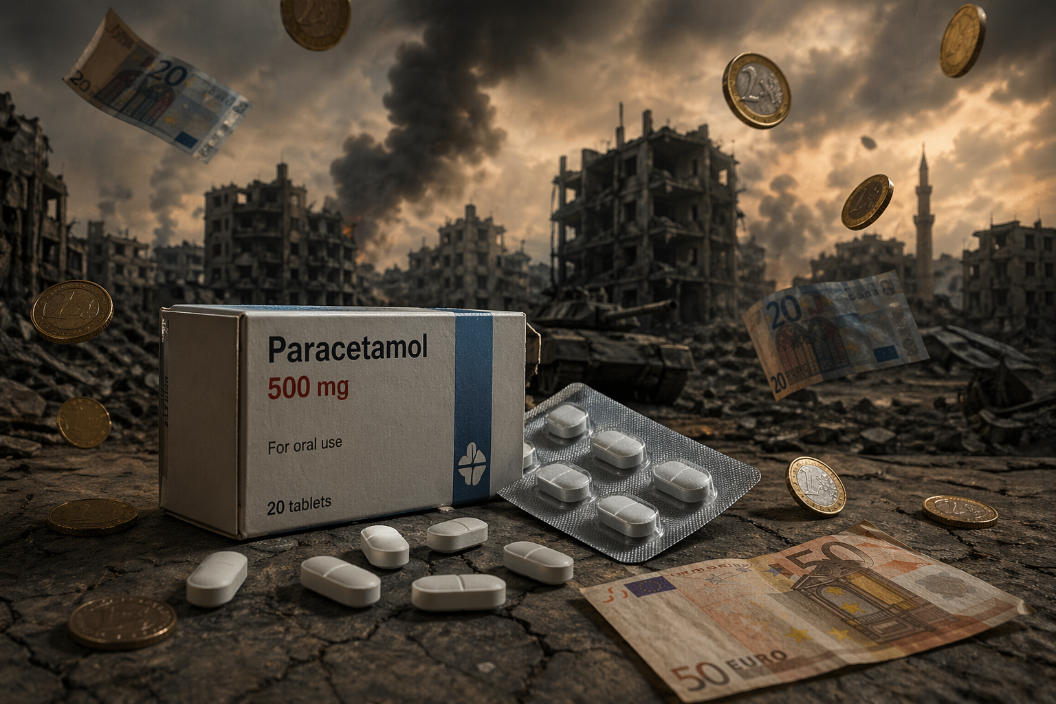 Lufta në Lindjen e Mesme rrit me 30  çmimin e paracetamolit 