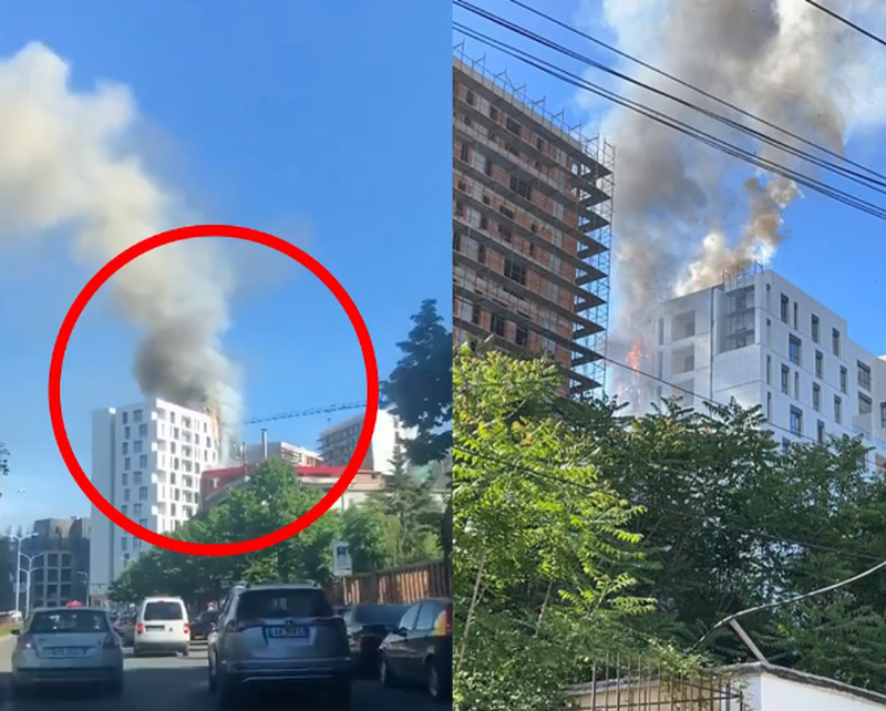 Flakët në pallatin e ndërtuar nga  Arlis shpk   historia përsëritet  I njëjti kompleks mori zjarr edhe në vitin 2021