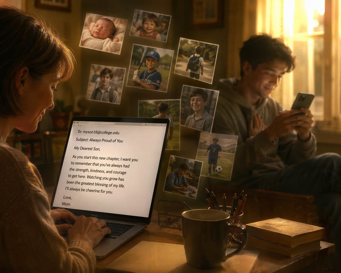 Prindërit po i ruajnë kujtimet e të vegjëlve në email  Surpriza që hapet në 18 vjeç