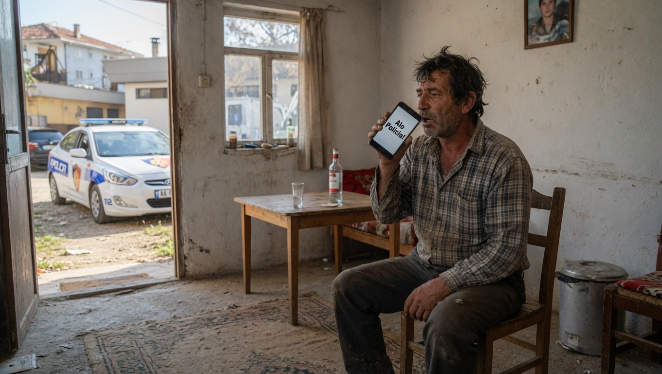 Fieraku bëhet tapë dhe merr policinë në telefon: Ejani se vrava gruan