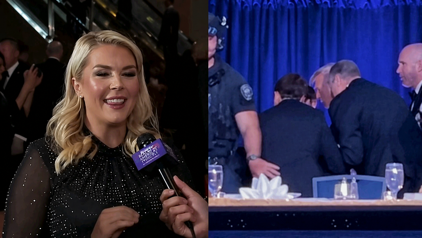 Sekretarja e Trump ‘parashikoi’ të shtënat në darkën me gazetarët