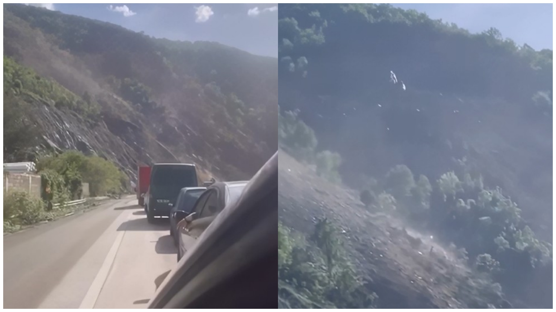 Rrezik në Librazhd  qytetarja denoncon hedhjen e gurëve në rrugë nga punimet