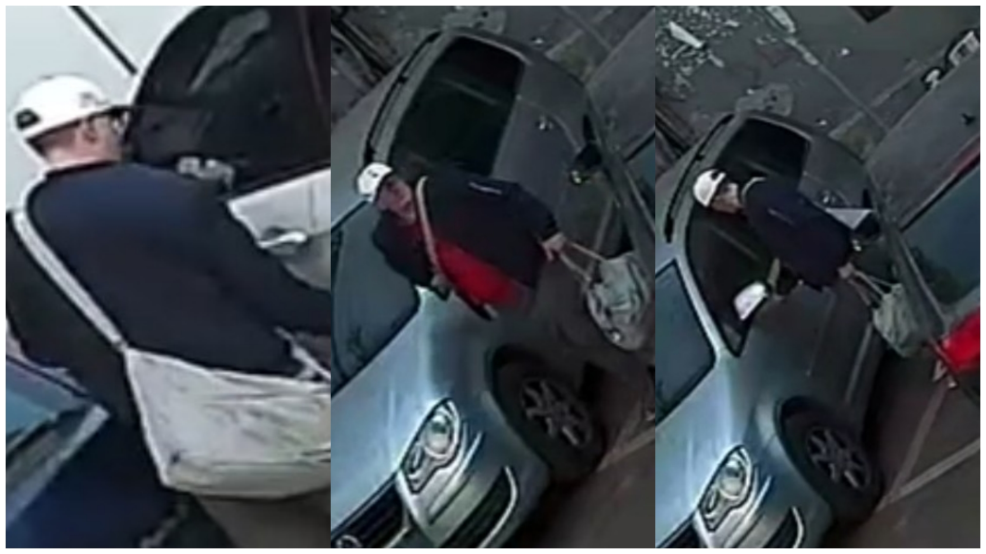 Burrin me kapele e ka zënë vapa   pikturon  me çelës makinat e parkuara