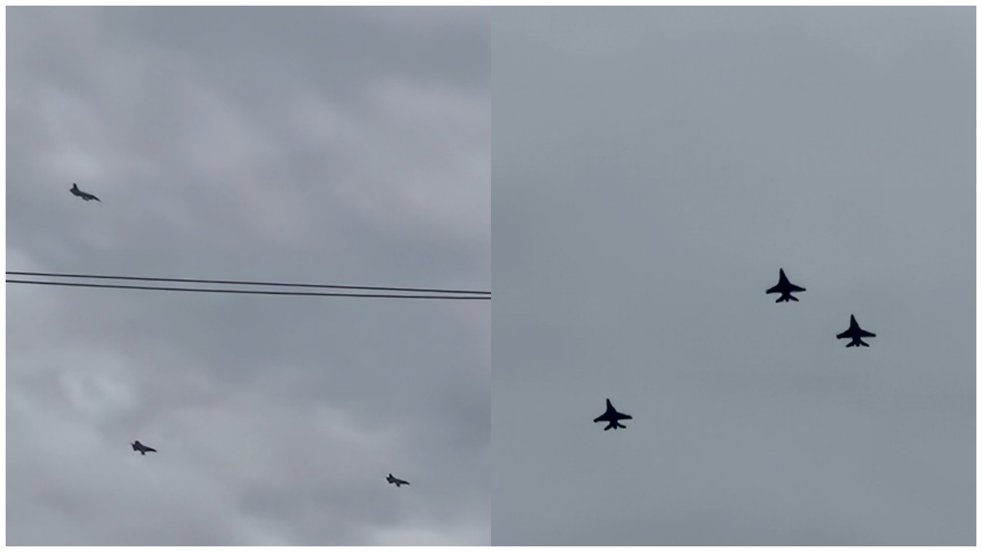 Avion luftarak mbi Lushnje  qytetarët të shqetësuar