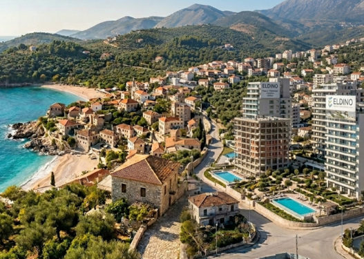 Himara i dorëzohet “përbindëshave” të betonit, kulla 16-katëshe në Potam