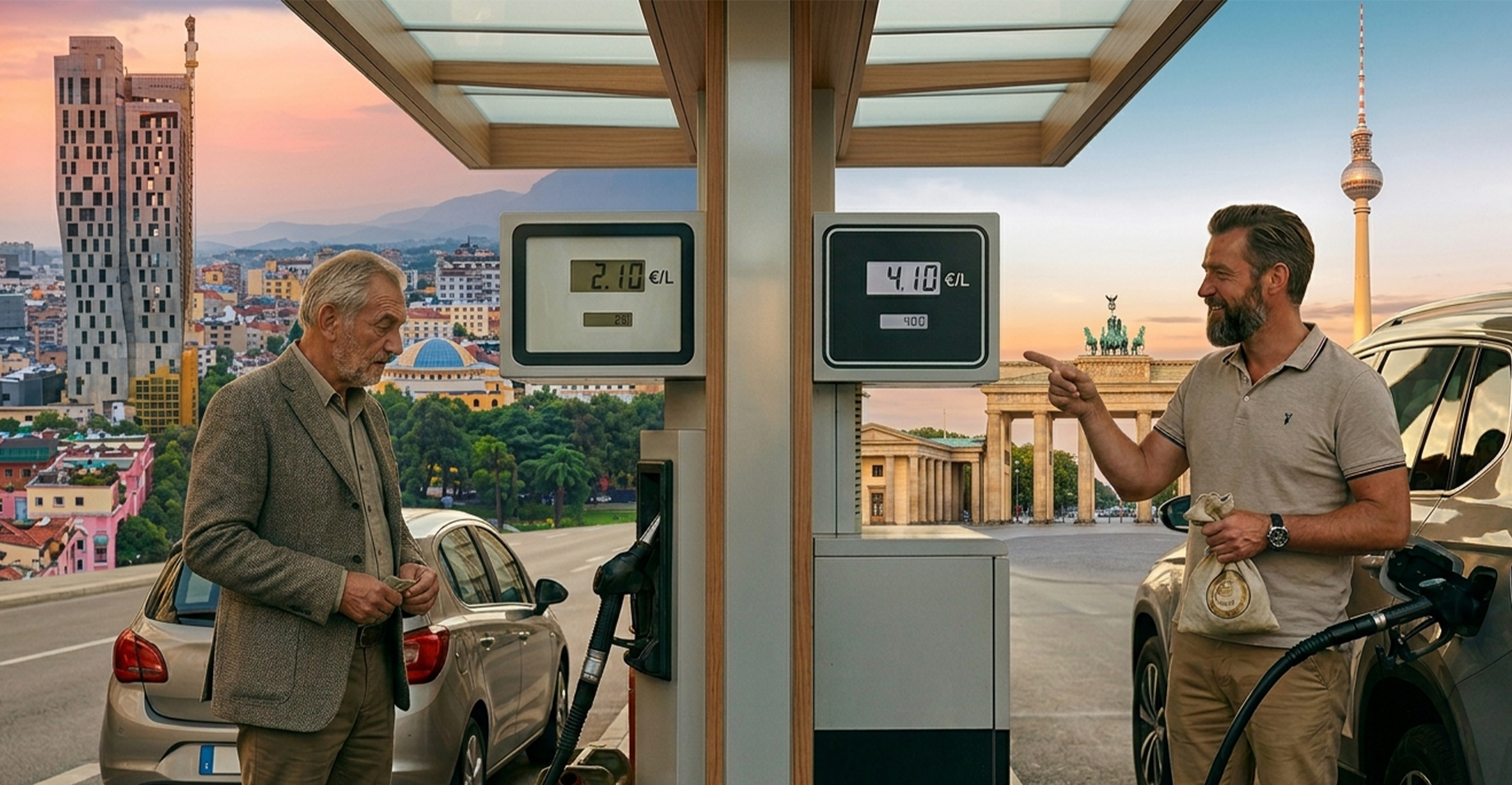  Vjedhja  e padukshme  Pse 2 1€ naftë rëndon më shumë në Tiranë sesa në Berlin 