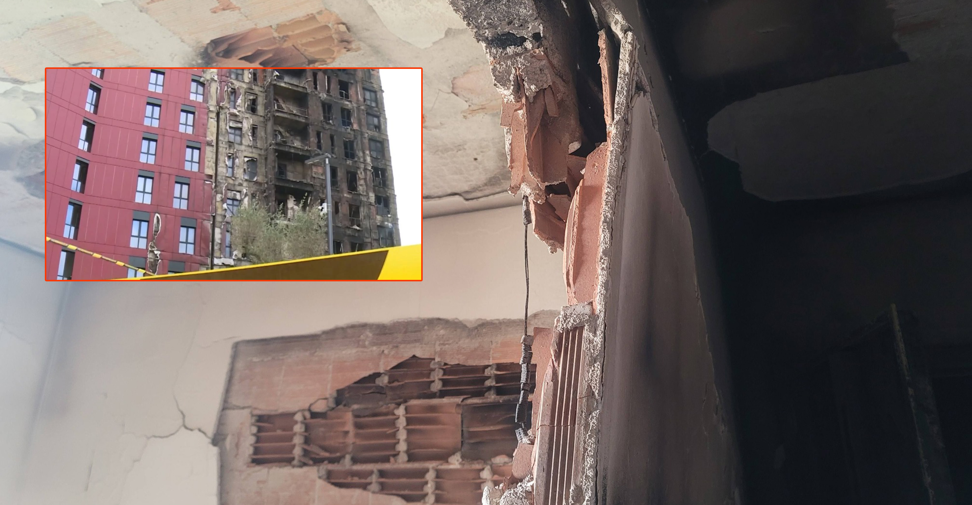 A mund të shkrihet tulla  Pamjet tronditëse nga brenda  Arlis   Çfarë fshihej pas fasadës luksoze