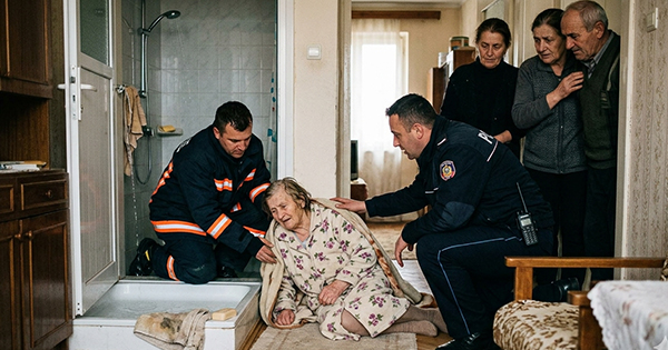 Mrekulli në Korçë  Uji që i pikonte fqinjit në tavan i shpëton jetën të moshuarës