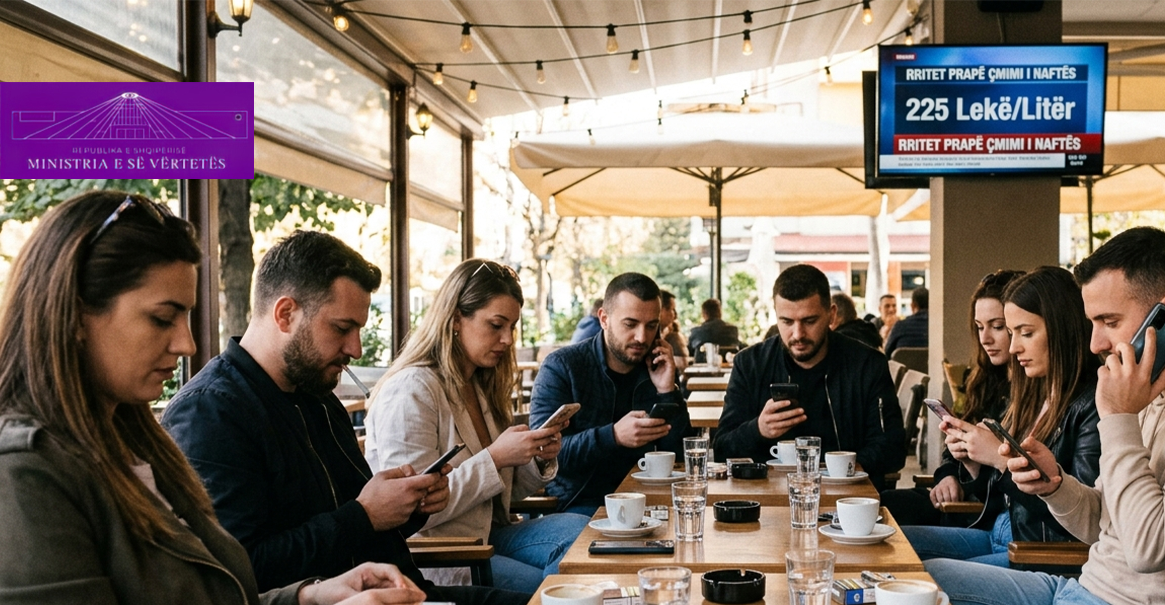 Tirana në flakë: Rinia mbush sheshet për rritjen e naftës