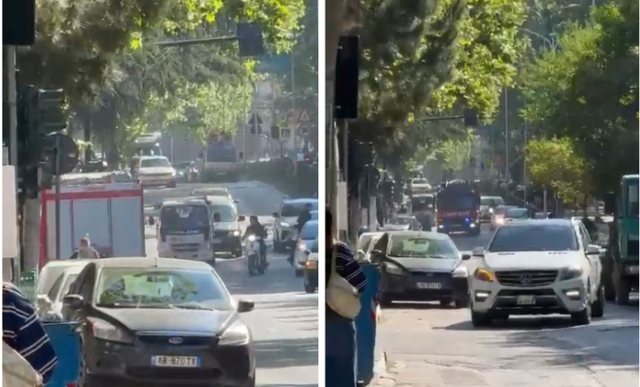 Sërish zjarr në Tiranë  përfshihet nga flakët pallati pranë burgut  313 