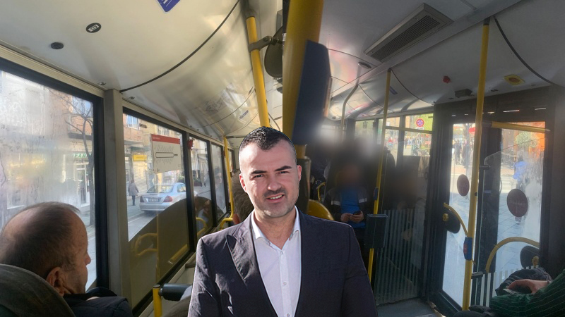 Autobusët Green Line të Nadir Çaushollit pa kondicionerë  qytetari  Po vdesim të gjallë